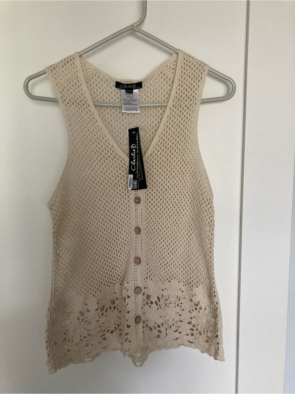 Charlie b cotton vest